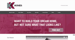 Desktop Screenshot of kandkhomesinc.com